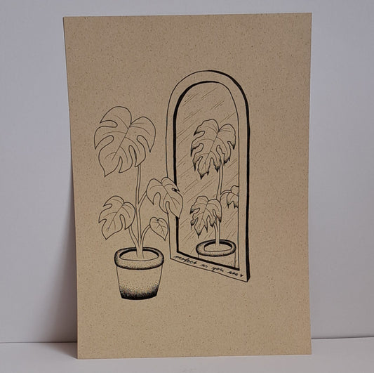 A4 Print "perfect as you are"