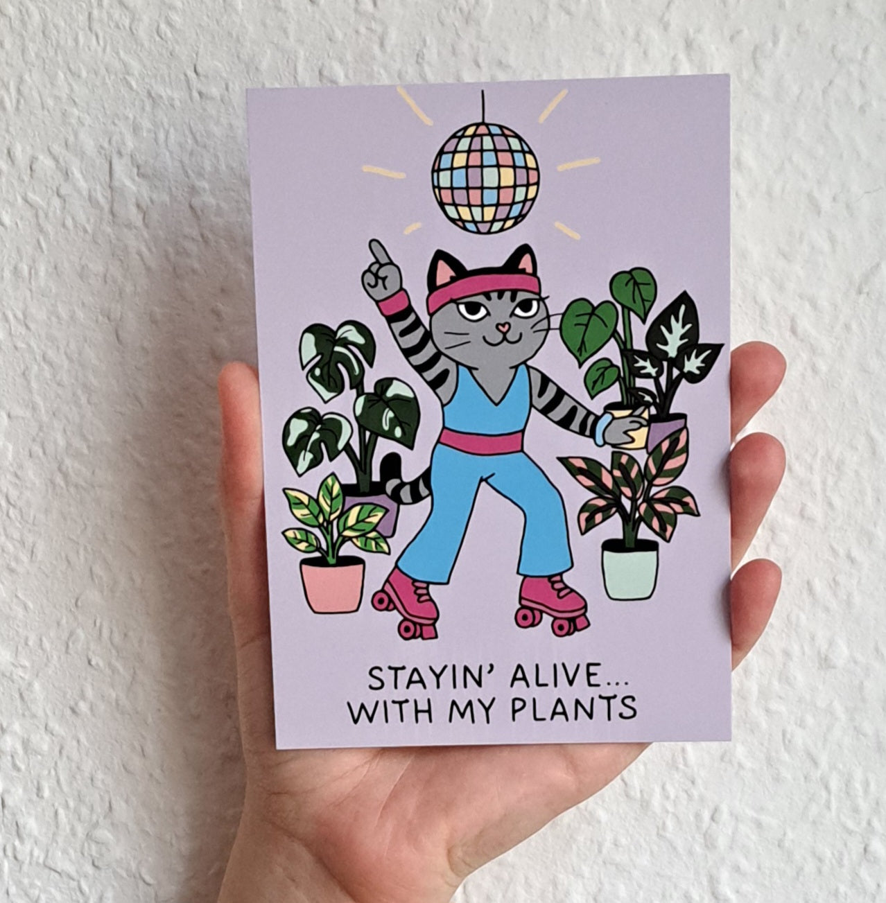 A6 Print "Stayin´alive..."