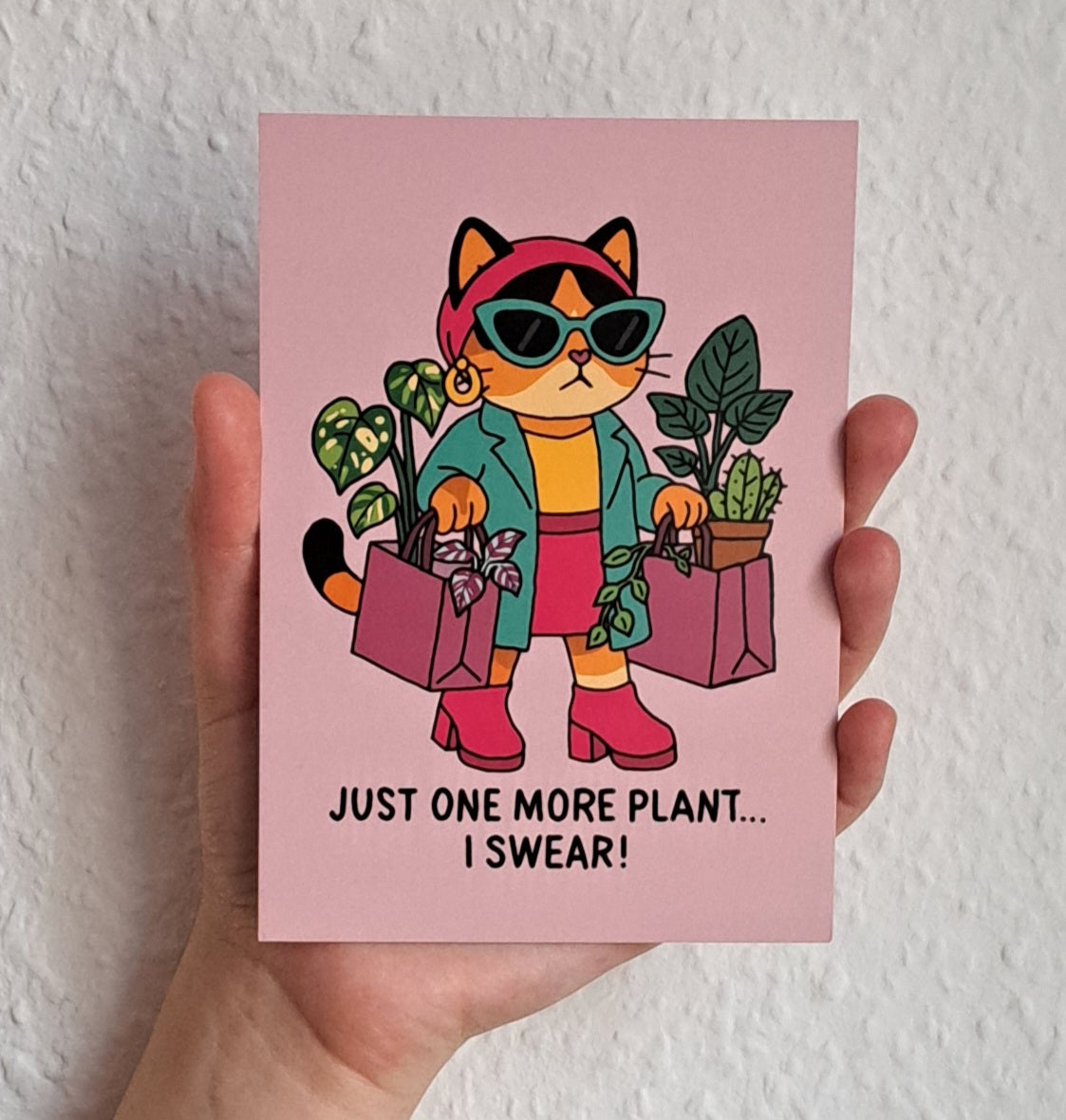 A6 Print "Just one more plant..."