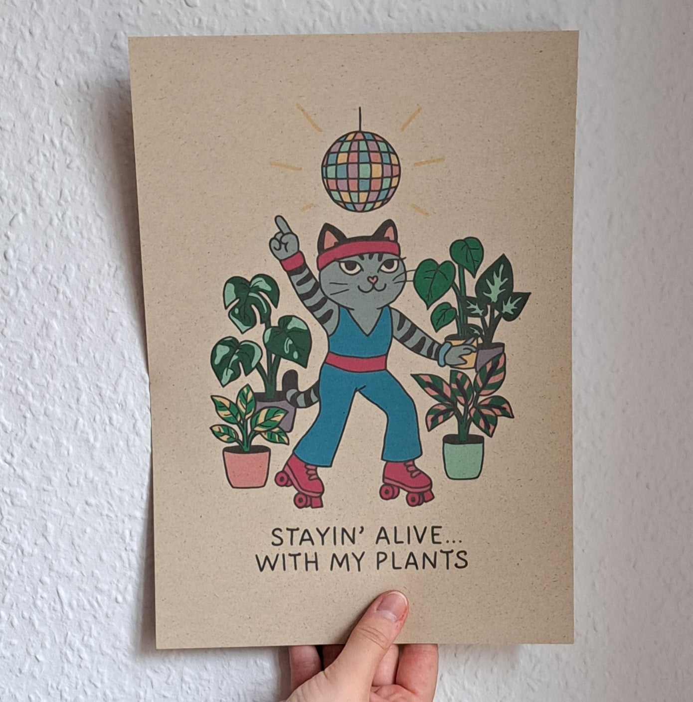 A4 Print "Stayin´alive..."