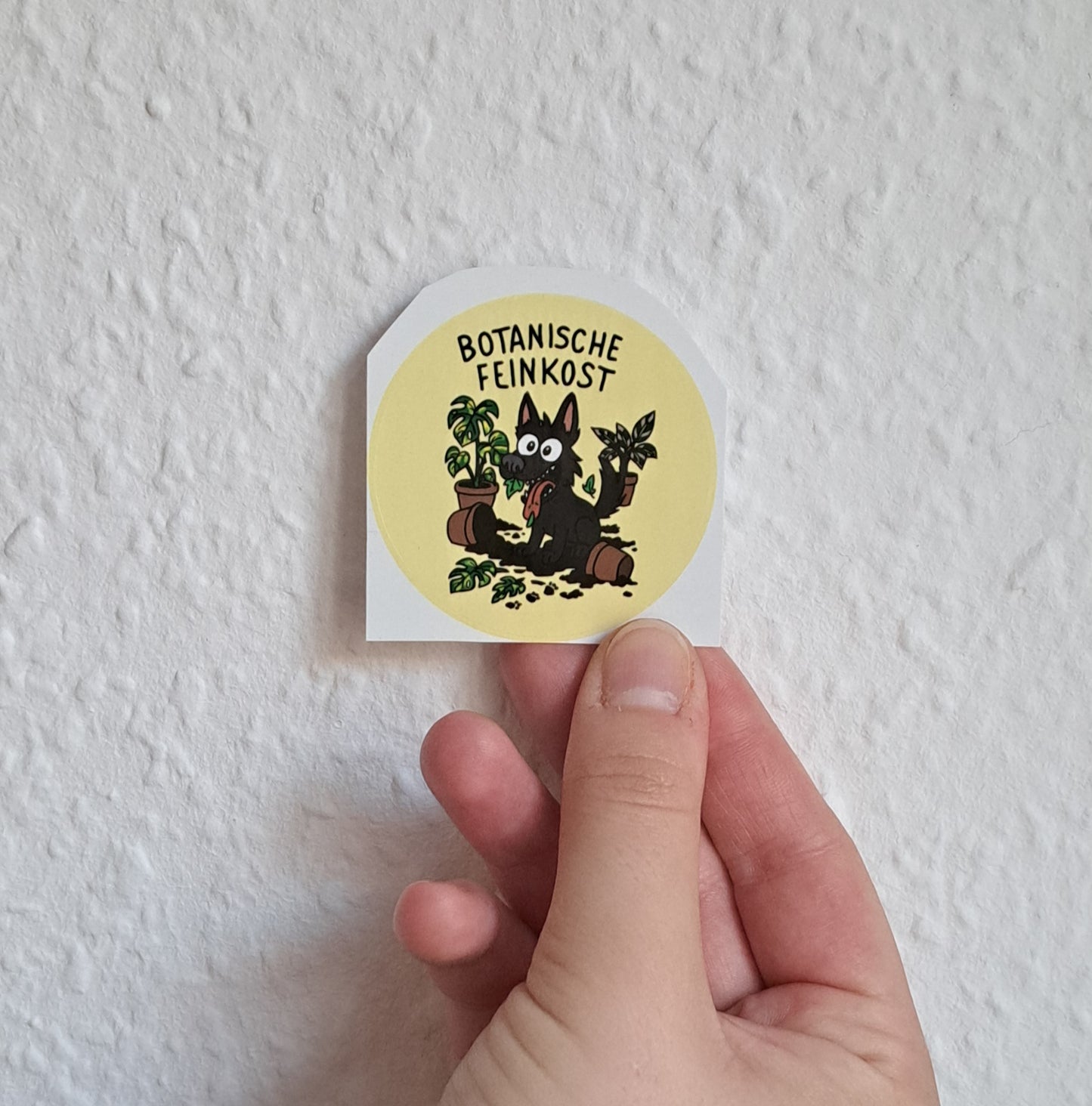 Sticker "Botanische Feinkost"