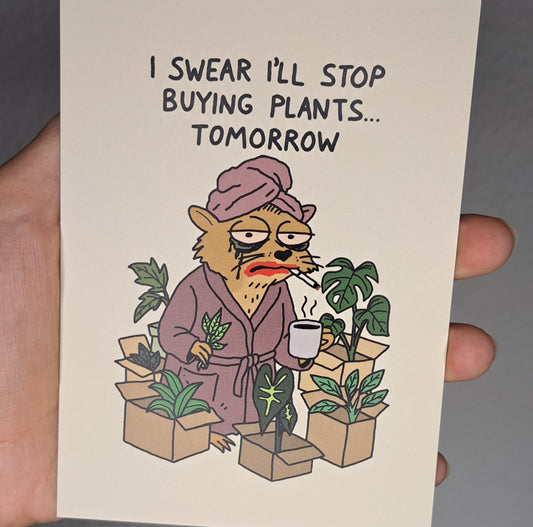 A6 Print "I'll swear..."