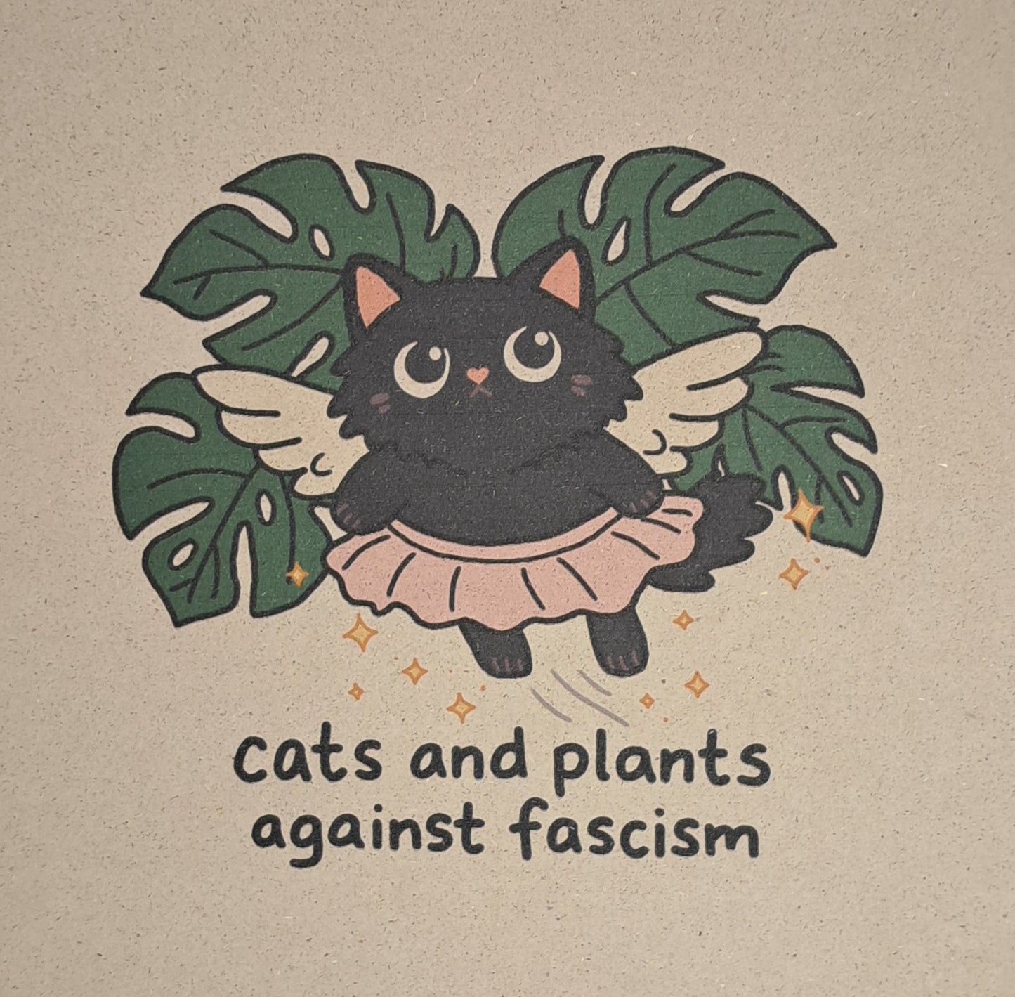 A4 Print "against fascism"