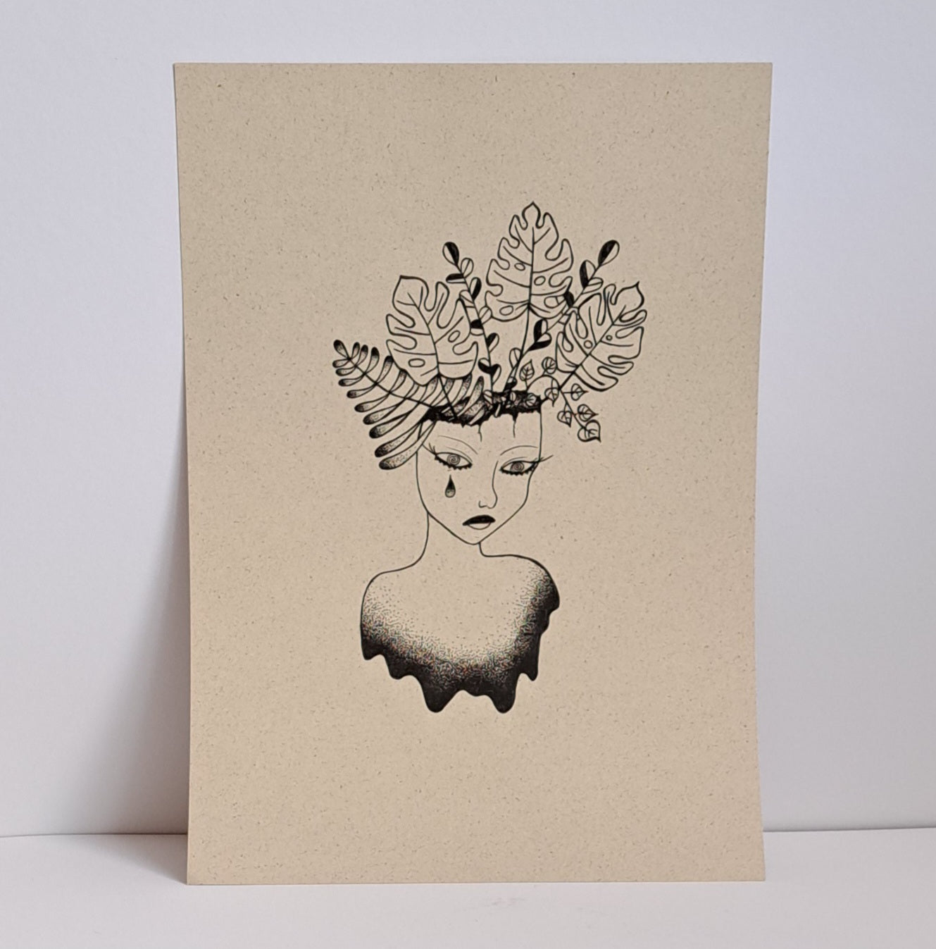 A4 Print "Plant Woman"