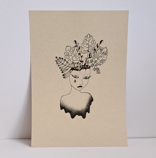 A4 Print "Plant Woman"