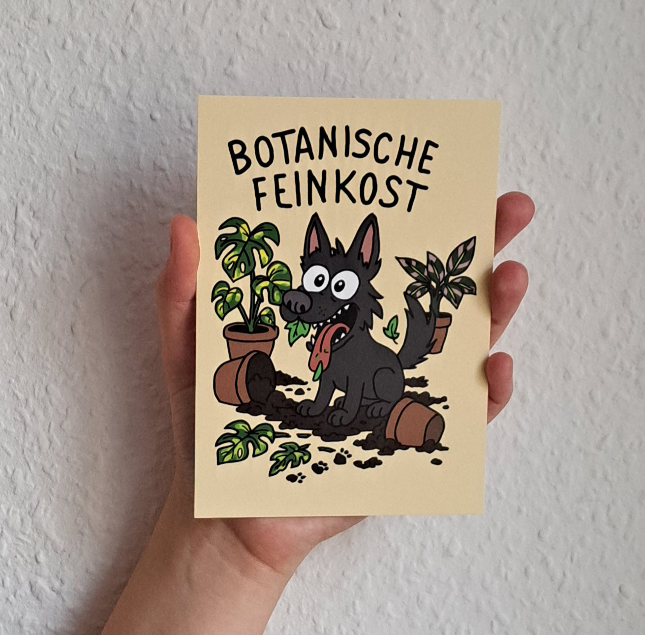 A6 Print "Botanische Feinkost"