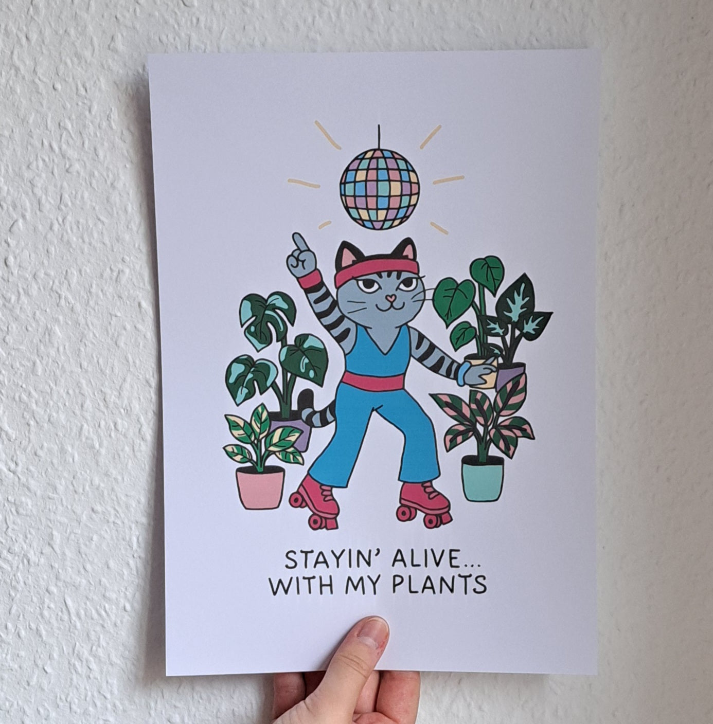 A4 Print "Stayin´alive..."
