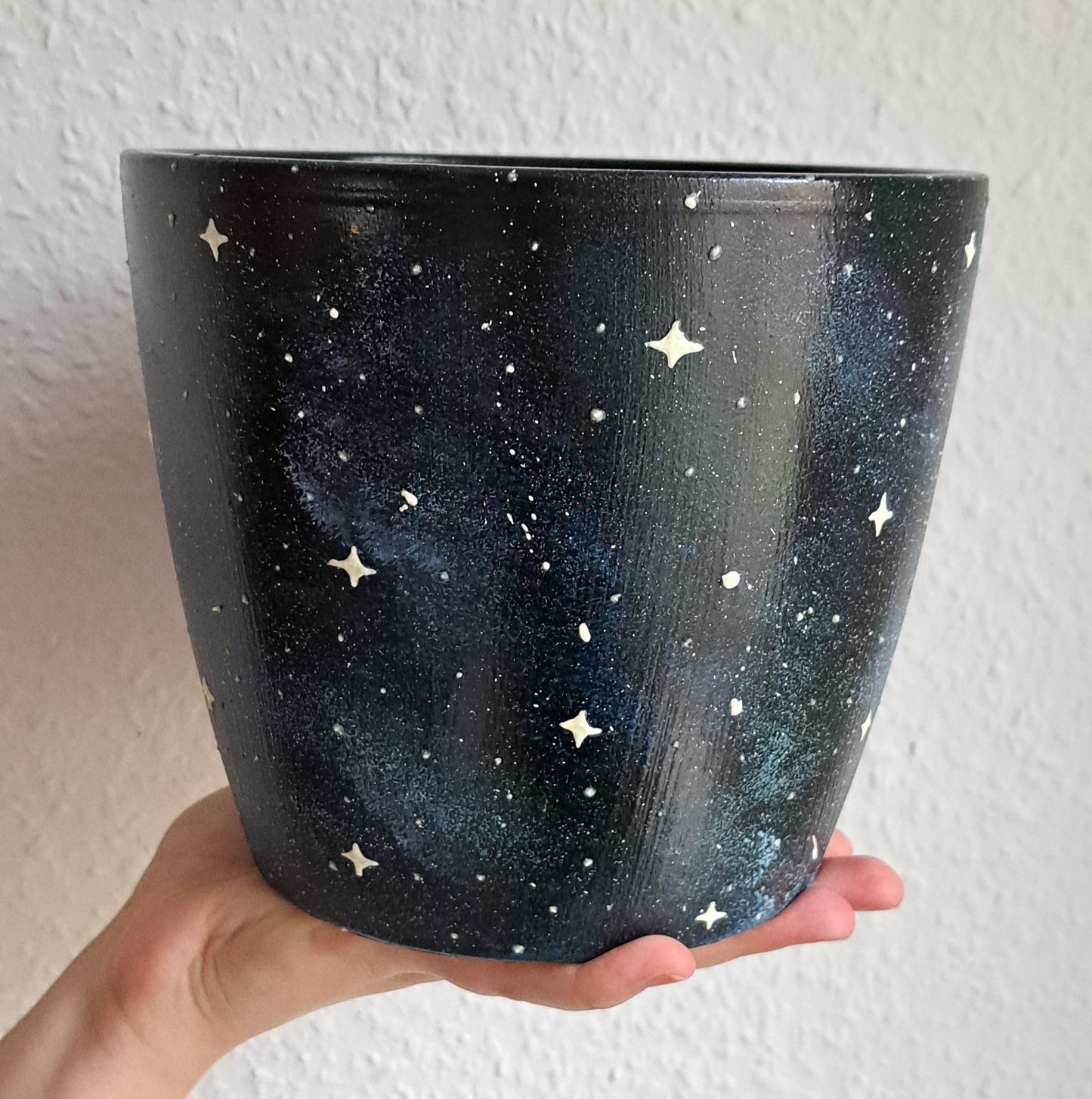 Glow in the dark Topf - Sternenhimmel