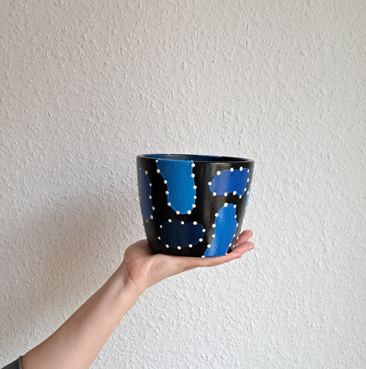 Glow in the dark Topf - Kuhflecken