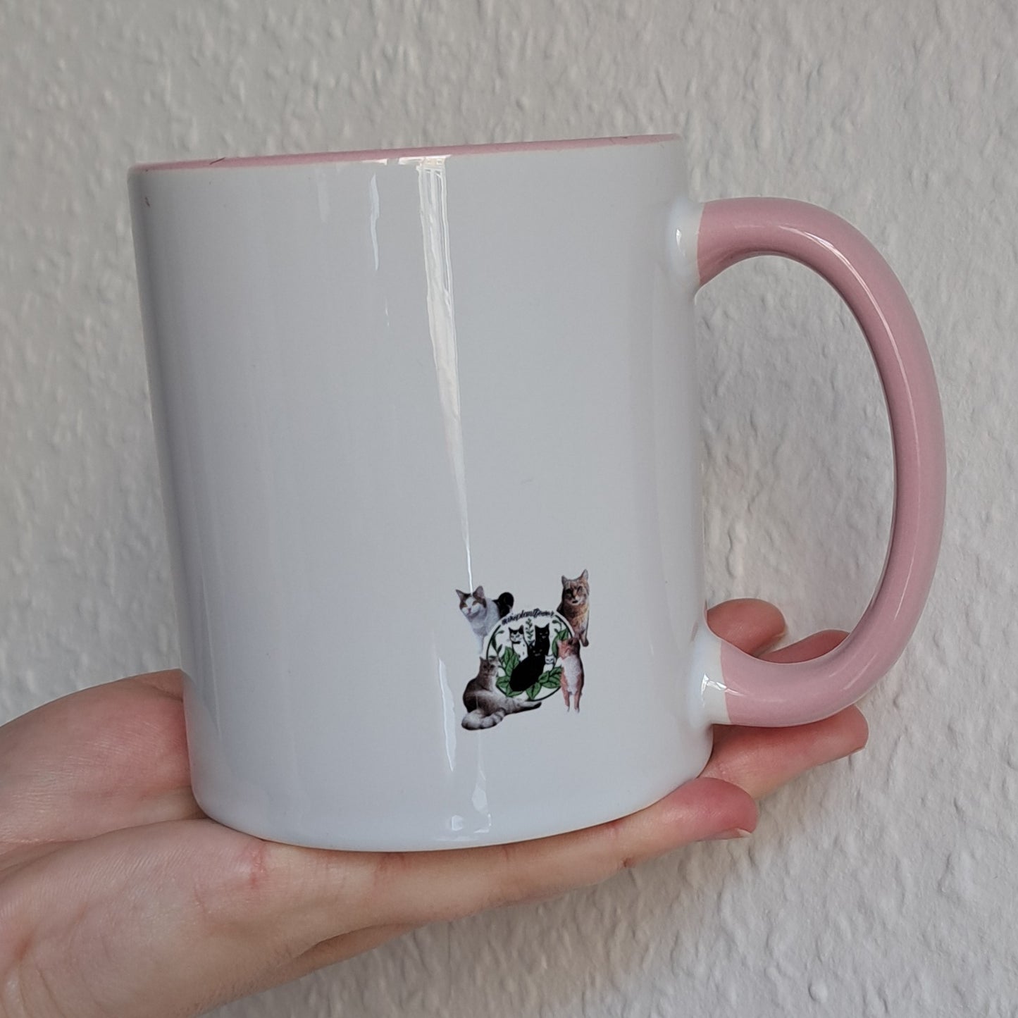 Keramiktasse "Home is where the plants are"