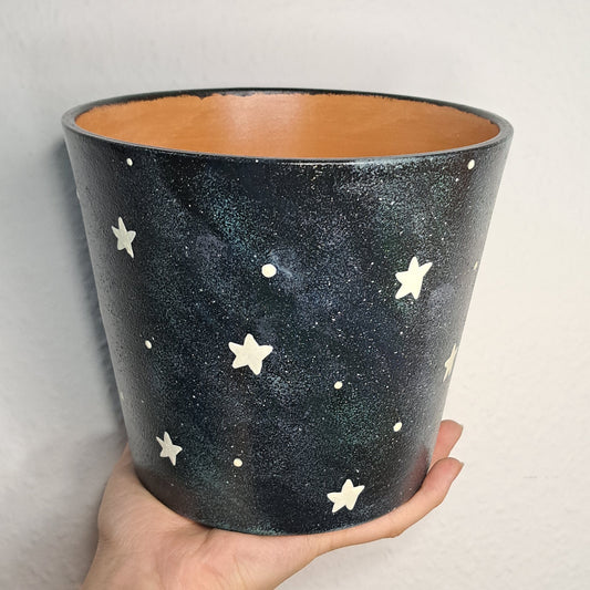 Glow in the dark Topf "Star Static"