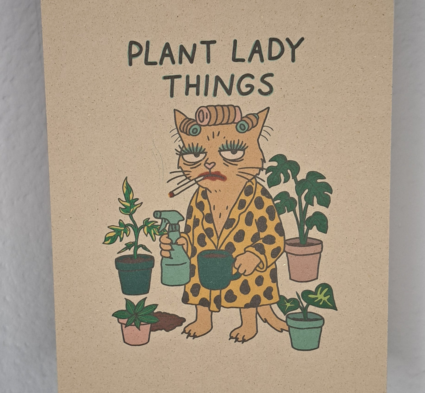A4 Print "Plant Lady"