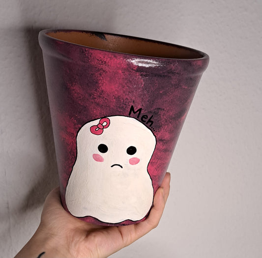 Glow in the Dark Topf "cute ghost"