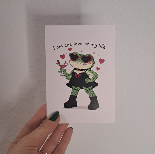 A6 Print "love of my life"