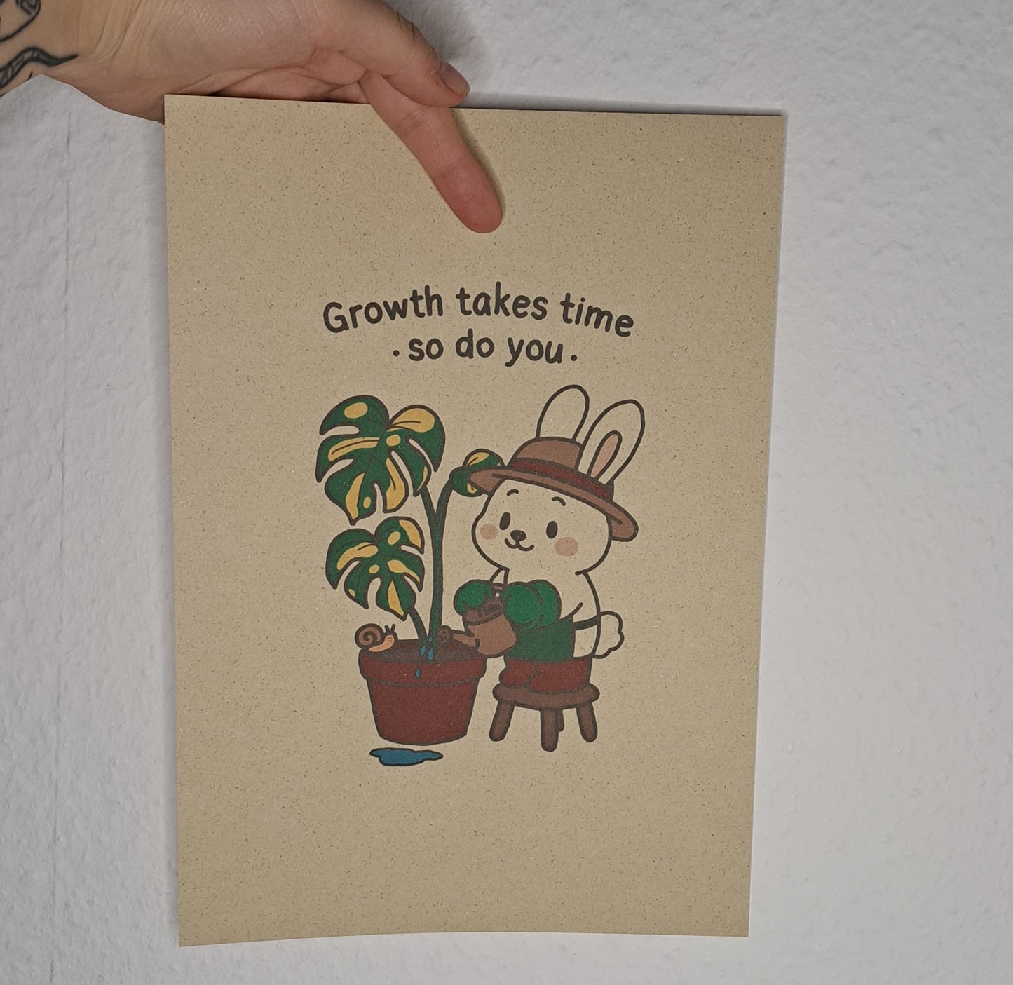 A4 Print "Growth"