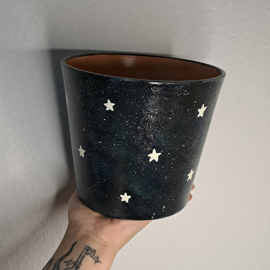 Glow in the dark Topf "Star Static"
