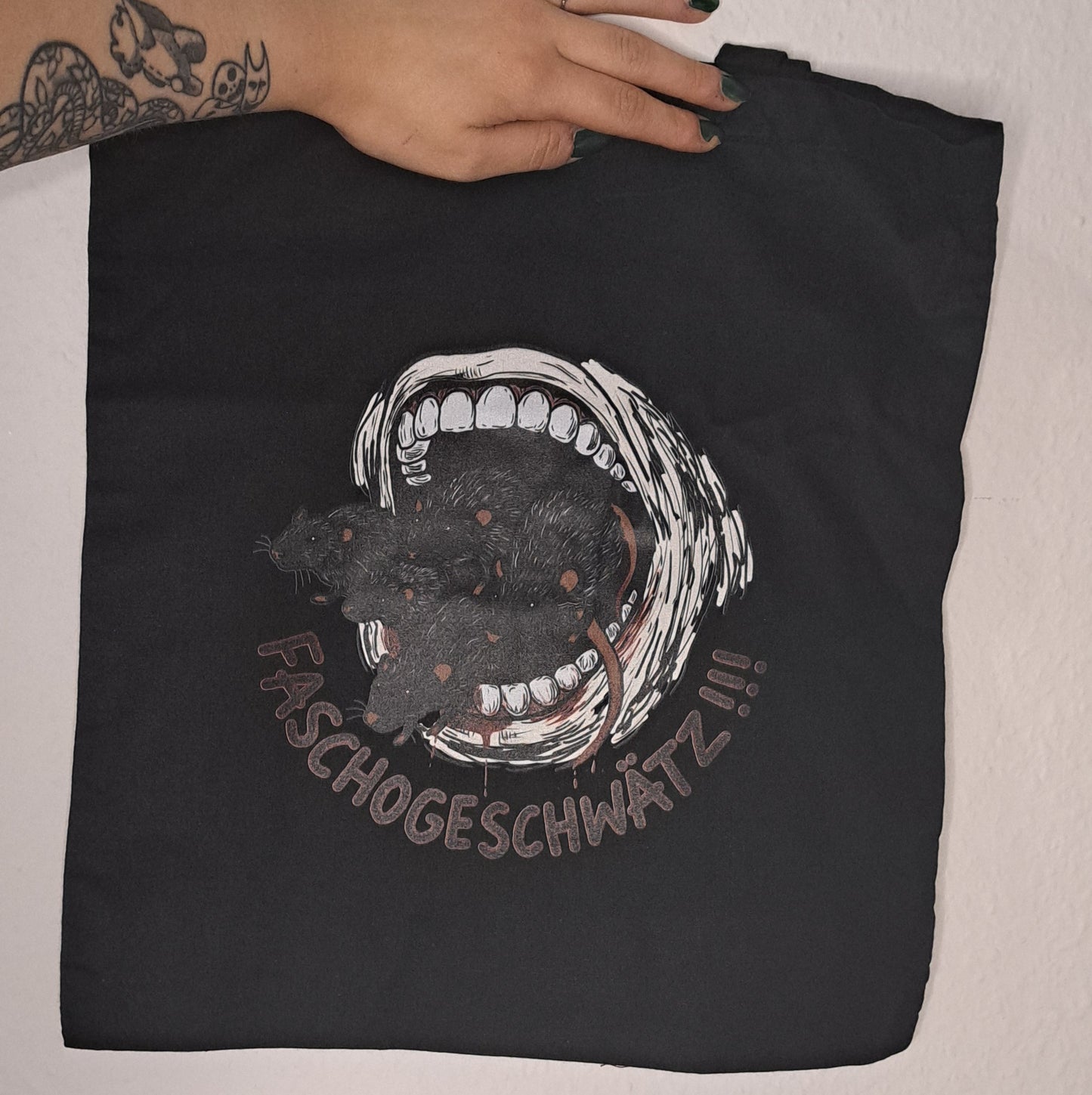 Jutebeutel "Faschogeschwätz"