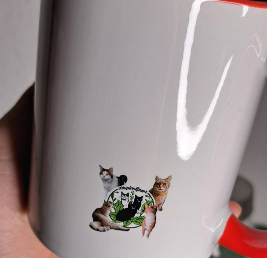 Keramiktasse "gegen Nazis"