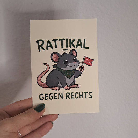 A6 Print "Rattikal gegen rechts"