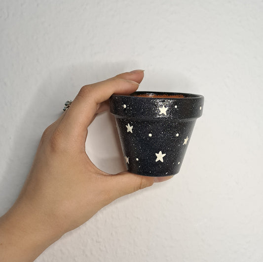 Glow in the dark Topf "Star Static" Mini (5)