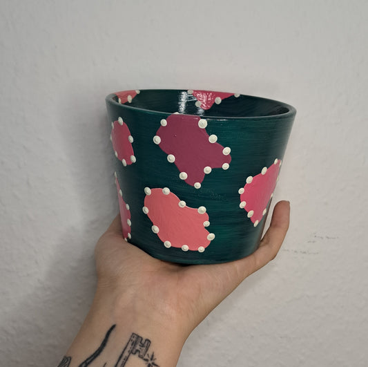 Glow in the dark Topf "Moo Pattern"