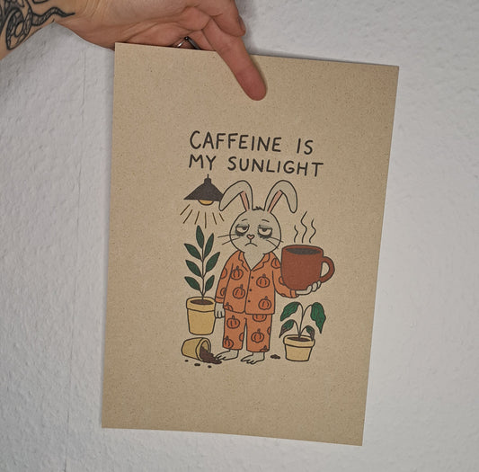 A4 Print "Caffeine"