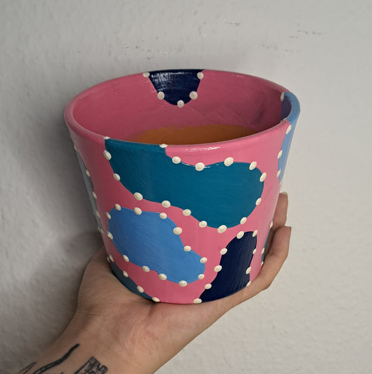 Glow in the dark Topf "Moo Pattern"