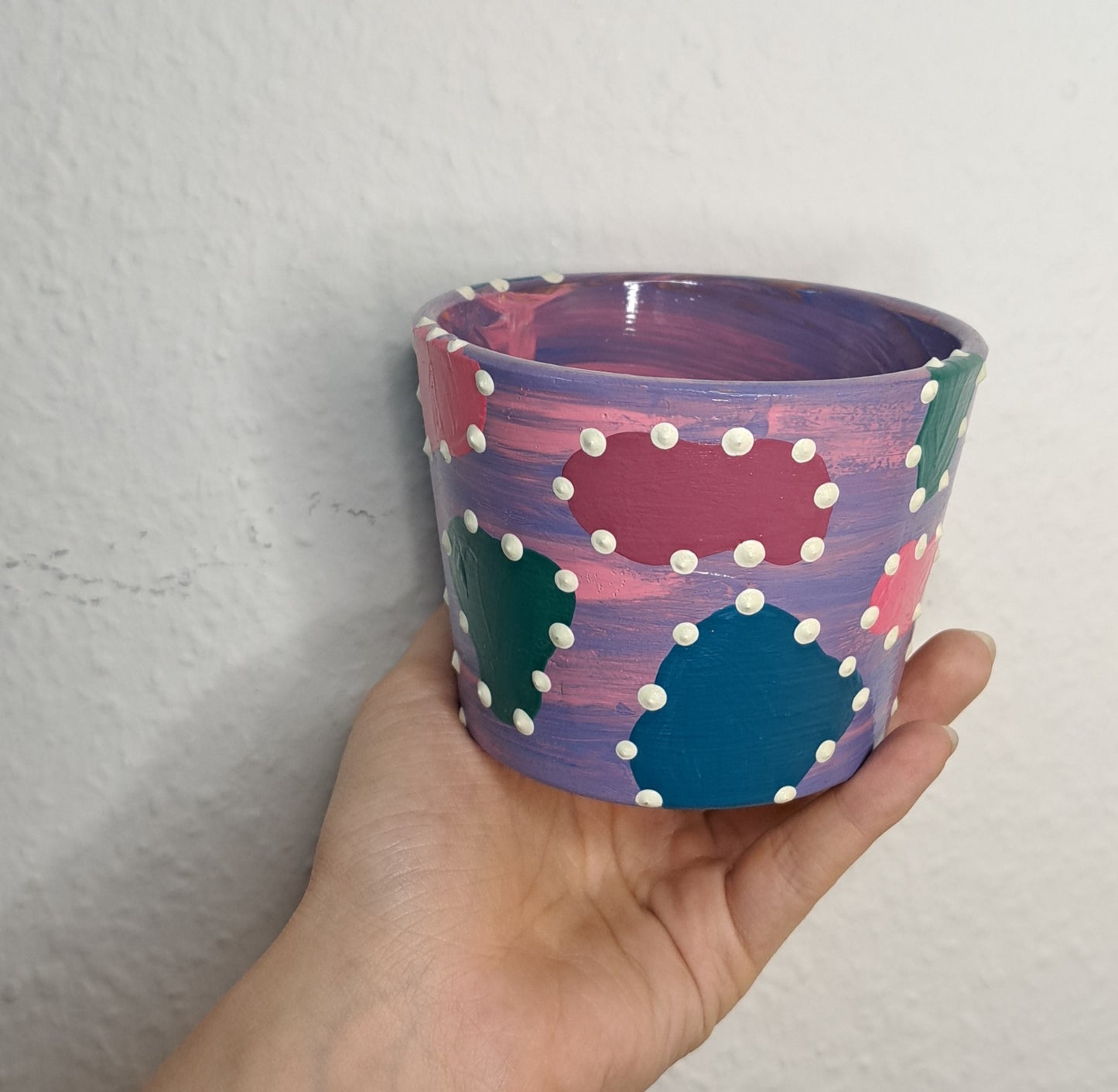 Glow in the dark Topf "Moo Pattern"