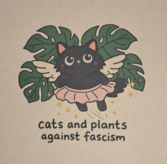A4 Print "against fascism"