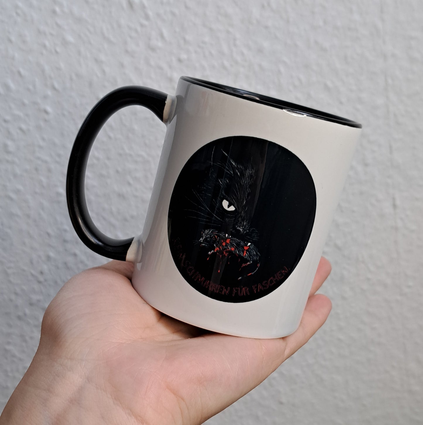 Keramiktasse "Kein Schnurren"