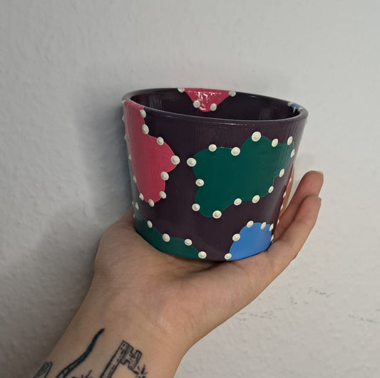 Glow in the dark Topf "Moo Pattern"