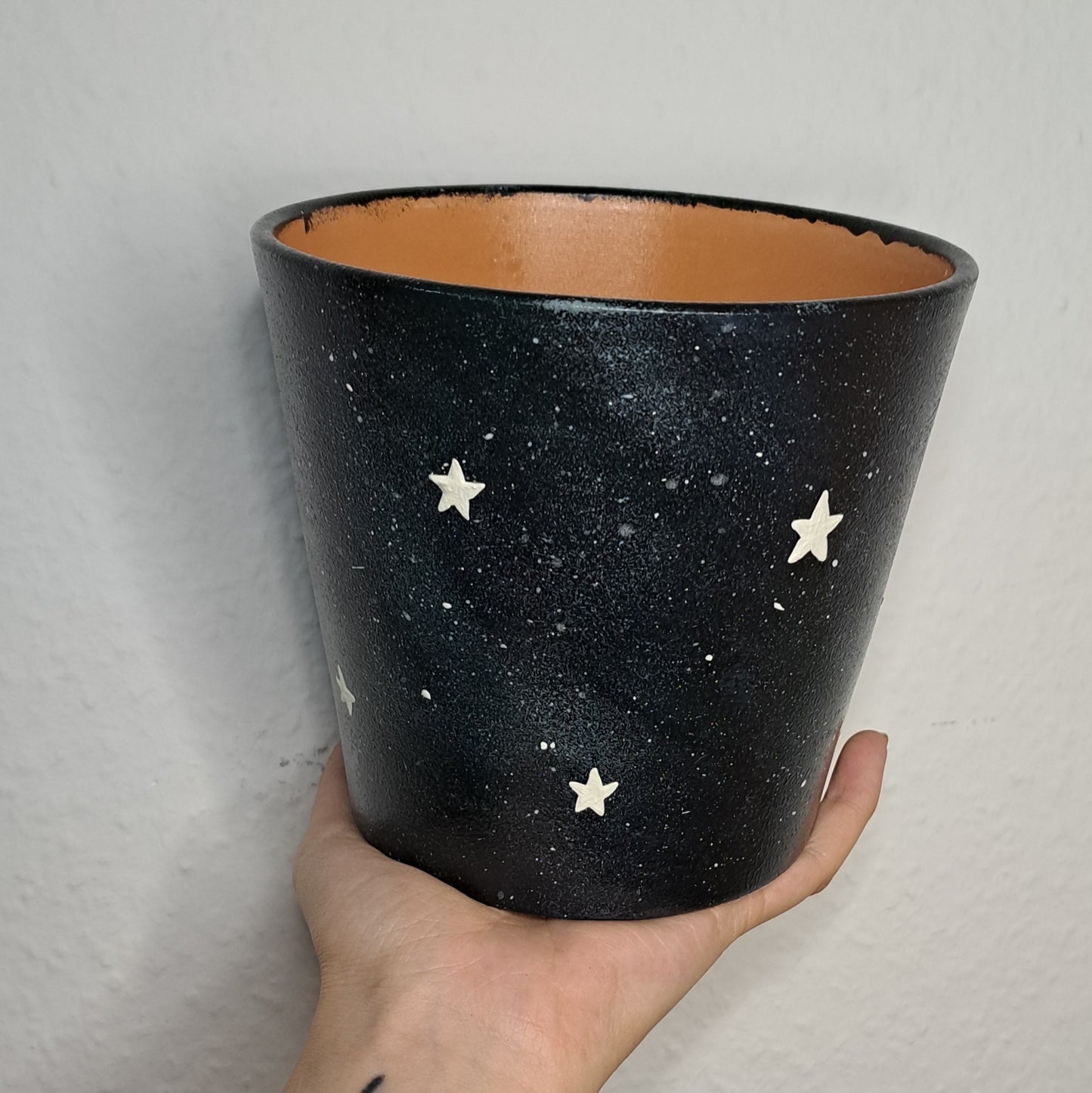 Glow in the dark Topf "Star Static"