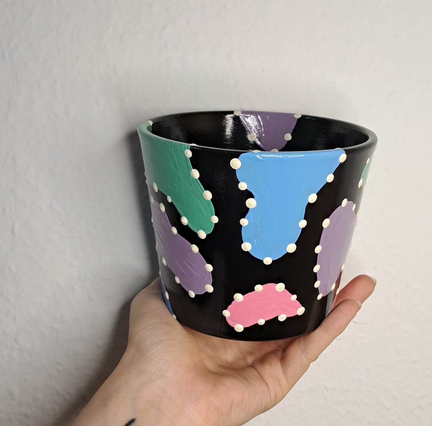 Glow in the dark Topf "Moo Pattern"