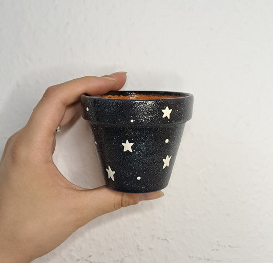 Glow in the dark Topf "Star Static" Mini (4)