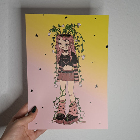 A4 Print "Pothead Princess"